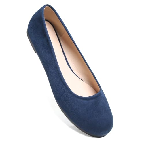 Image of SAILING LU Casual Shoes for Women Dressy Ballet Flats | Comfort Fit, Work Shoes,Casual for Women, Slip-Ons Loafers