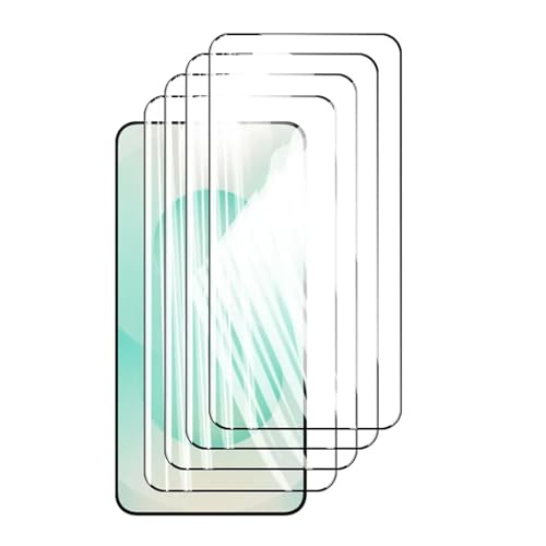 サムスン Galaxy S25+ S 25 + Plus用、スクリーンプロテクター4枚入り、強化ガラス、高アルミニウム、傷防止、指紋防止ケース(ブラック)