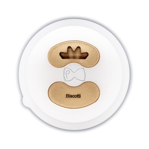 Pastidea - Trafila in bronzo e POM Biscotti compatibile con Philips Pasta Maker Avance e Serie 7000