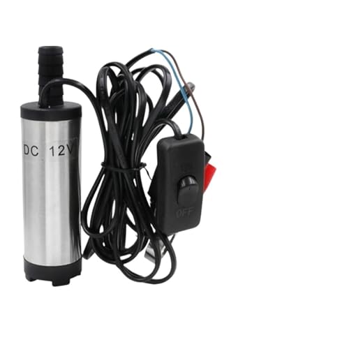 Mini pompe inox 12V pour transfert de carburant diesel et eau