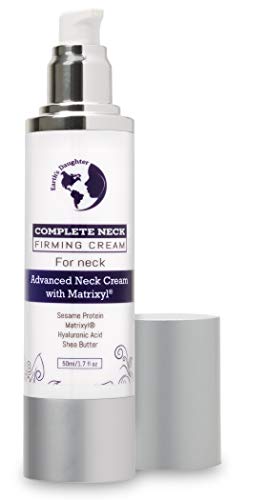 Complete Neck Firming Cream – Advanced Neck Cream with Matrixyl – Neck firming for tightening and wrinkles 1.7oz from Earth’s Daughter