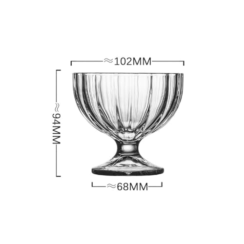 Vasos de postre higiénicos sin plomo para refrigerios pequeños de niños 3