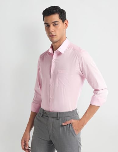 Image of Arrow Men's 100% Cotton Slim Fit Shirt