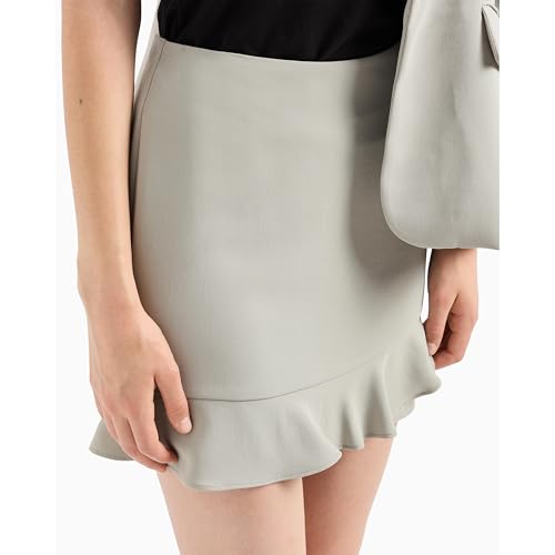 Armani Exchange womens Limited Edition a Line Flutter Mini Skirt4