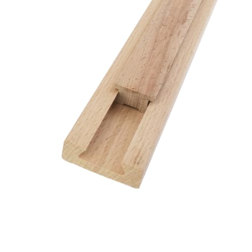 Guías de madera central y piezas de refuerzo para cajón de 17.7 pulgadas 7