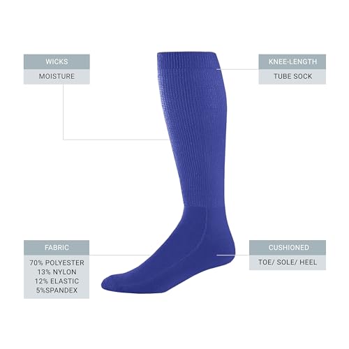 Image of Augusta Sportswear unisex-adult Wicking Athletic Socks