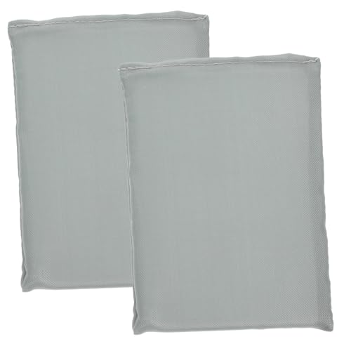 NAMOARLY Djustable Dividers Camera Bag Organizer 2 Pcs Padded Camera Insert Suede Dividers Shockproof for Grey