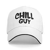 hkyteexp cotone stampa universale youth festival cappelli da baseball chill guy divertente moneta casquette unisex sport primavera cappelli regali