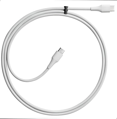 Image of Google Original Type C To Type C Mobile Data Charging Cable For Pixel 10 /10 Pro /9A /9 Pro Xl /8 Pro /8 /8A /7 Pro /7 /7A /Chromebook Laptop /Buds & Other USB C Device Support For Nothing 3A Pro | 30 W, White