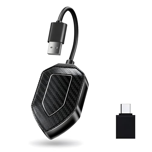 Adaptateur CarPlay sans fil pour voiture avec connexion Bluetooth stable
