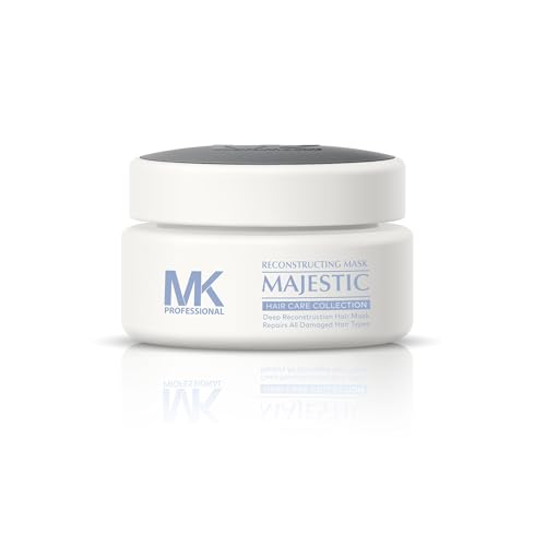 MK PROFESSIONAL Hair Mask for Dry Damaged Hair & Growth, Reconstructing Deep Conditioning Protein Mask, Provide Hydration & Shine, Prevent Future Breakage - 6.8 Fl Oz (200 ml)
