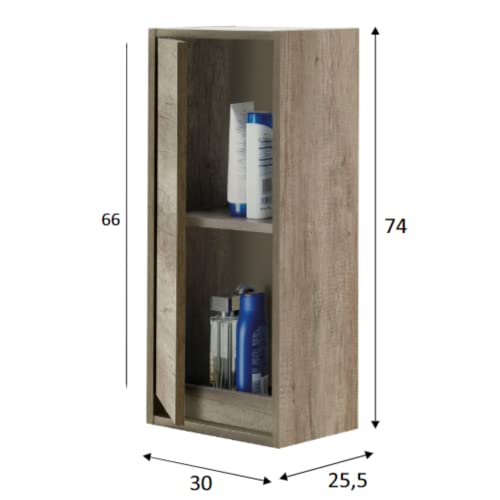 Columna-Suspendida-Bano-Color-Nordik-con-Tirador-y-Diseno-Moderno-Armario-Auxiliar-Pequeno-30x26x74-cm Columna-Suspendida-Bano-Color-Nordik-con-Tirador-y-Diseno-Moderno-Armario-Auxiliar-Pequeno-30x26x74-cm