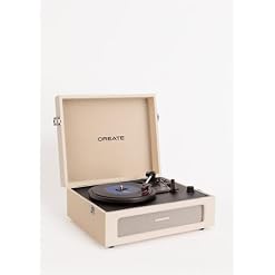 CREATE Record Player Retro/Tourne-disque rétro Arena/avec Bluetooth, USB, SD, MicroSD et MP3 - Les Beatles, Paul McCartney, John Lennon, RIngo Starr, George Harrison CREATE Record Player Retro/Tourne-disque rétro Arena/avec Bluetooth, USB, SD, MicroSD et MP3 – Image 2