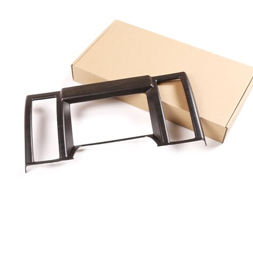 Abs chrome tela de navegação do carro quadro decorativo adesivo acessórios do carro para land ro-ver