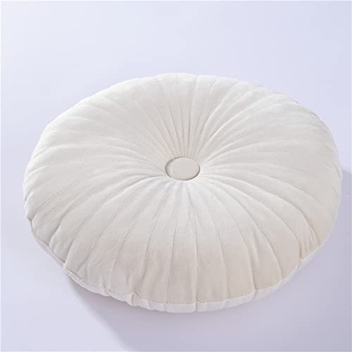 NatureMan Round Throw Pillow, Velvet Decoration Small Pillow