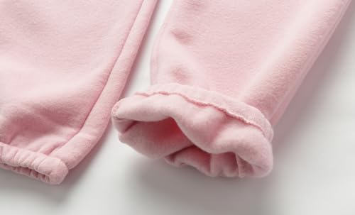 Image of Mud Kingdom Kids Fleece Jogger Pants Winter Cute Bear