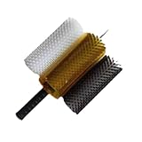 Ｓｉｍｈｏａ スキーブラシセット 回転ブラシ アクスルハンドルカバー付き 旅行 アウトドア スキー用