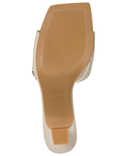 Image of DKNY Women's Kailyn Square Toe Heeled Sandal Mules | Casual Sandals