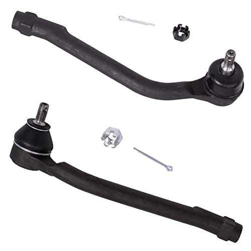 Image of Detroit Axle - 2.0L Front Lower Control Arms Kit for 2009-2012 Hyundai Elantra 2010 2011, 2 Lower Control Arms, 2 Lower Ball Joints, 4 Inner & Outer Tie Rods Replacement