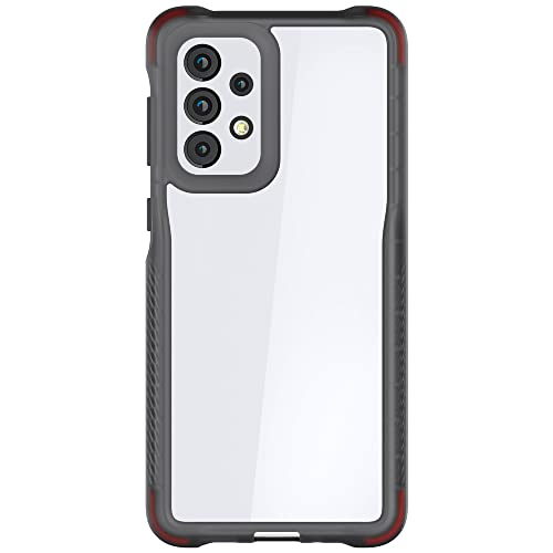 Image of Ghostek COVERT Shockproof Samsung A33 5G Case Premium Thin Protective Phone Cover Slim Lightweight Design Heavy Duty Shock Absorbent Grip Bumper Designed for 2022 Samsung Galaxy A33 5G (6.4in) (Smoke)