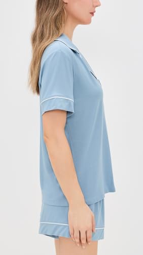 Image of Eberjey Gisele Rib Relaxed Short PJ Set