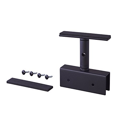 平安伸銅工業 LABRICO DIY収納パーツ 1×4アジャスター アイアン 屋内専用 ブラック IXK-21