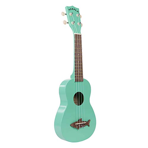 Kala Surf Green Soprano Shark Ukulele – MK-SS/GRN Bundle with a Kala Tuner and Lumintrail Polishing Cloth - Les Beatles, Paul McCartney, John Lennon, RIngo Starr, George Harrison Kala Surf Green Soprano Shark Ukulele - MK-SS/GRN Bundle with a Kala Tuner and Lumintrail Polishing Cloth – Image 4