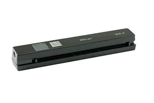 IRIScan Anywhere 5 WiFi, PC and Mac, Document Image Portable Mobile Color Scanner, Black 458846