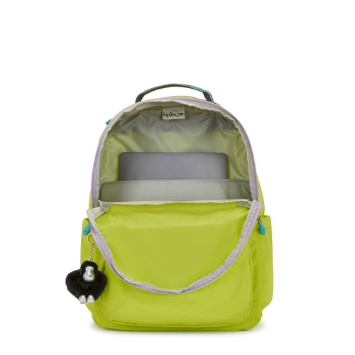 Image of Kipling Women's Seoul 15 inch Laptop Backpack, Durable, Roomy with Padded Shoulder Straps, Built-In Protective Sleeve