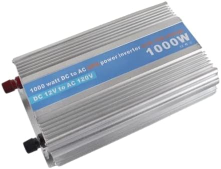 Solar Power Inverter with Built-in Solar Controller,PWM;1000 Watts,24VDC to 110VAC modified sinewave;Plug & play Solar;Simply connect 24V Solar Panel & two Batteries