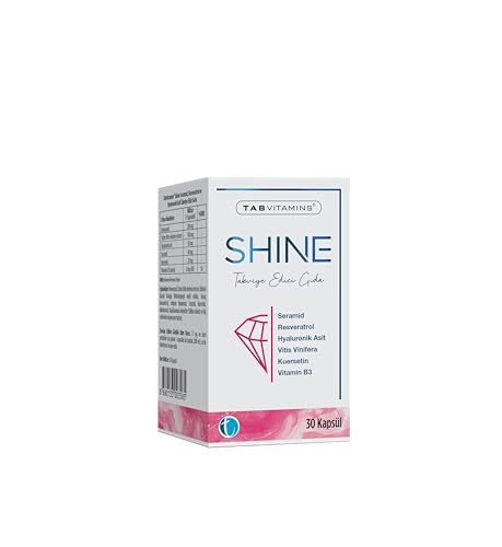 Shine Seramid Resveratrol Hyaluronik Asit İçeren Takviye Edici Gıda – 30 Kapsül