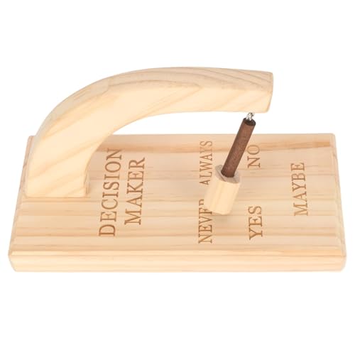 Beufee Wooden Magnetic Decision Maker, Creative Magnetic Decision Maker Swing