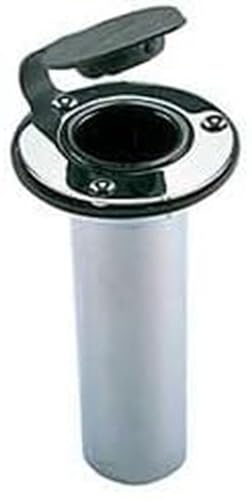 Perko 0484DP0BLK Cap & Gasket for 0447DP1CHR Fishing Rod Holder, Black