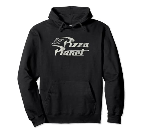 Toy Story Pizza Planet sweat blanc large avec logo vintage imprimé