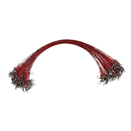100 piezas cable de pesca resistente a corrosión miniatura 1