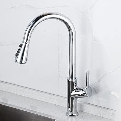 Mitigeur de cuisine en laiton chrome l'élégance durable d'un robinet d'évier