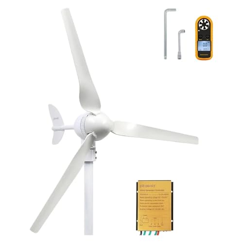 ���̓^�[�r�����d�@ 400W 12V�A�[�d�R���g���[���t�����͔��d�@�L�b�g�A�D���ARV�A�ƒ�p���͔��d�@ | Converts wind energy into electrical power for home, farm, off-grid, mari