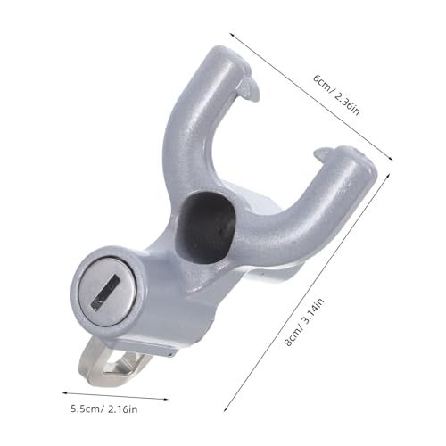 Lucchetto per Casco Bici Fissaggio Sicuro Blocco per Scooter Bike Design Robusto e Facile da Usare Protezione per
