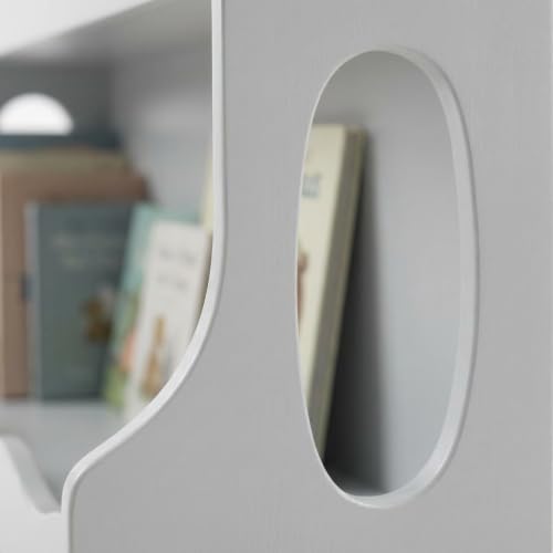 Image of Wood Kids Bookshelf,TranquilGrey