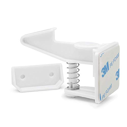 Fechaduras de armários para crianças | Fechaduras de segurança à prova de bebê de design invisível p