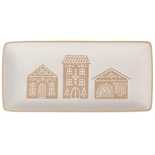 Primitives-by-Kathy-Rectangular-Gingerbread-House-Platter Primitives by Kathy Rectangular Gingerbread House Platter