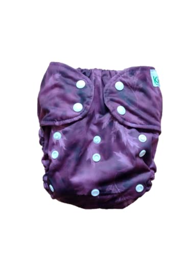XL Cloth Diaper Cover for Big Kids 30-70 Pounds (Leaves)