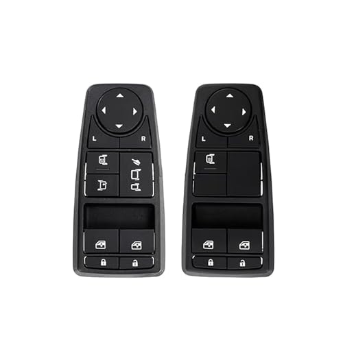 Interrupteur vitre électrique MAN pour le confort des longs trajets 24V