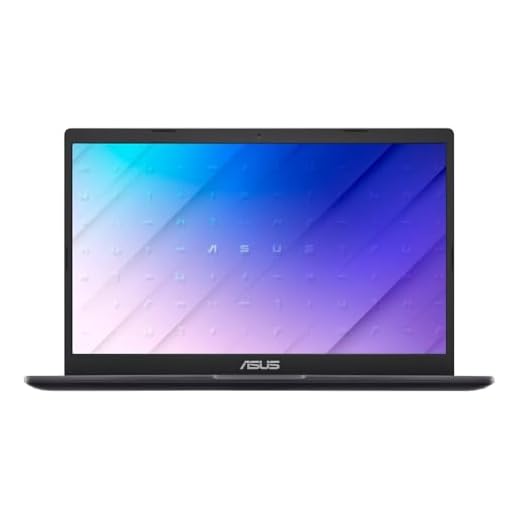 ASUS Laptop FHD de 14 polegadas, Intel Celeron N4500, 4 GB de memória na placa, 64 GB eMMC, Intel Iris Xe Graphics, leitor de cartão de mídia, azul silencioso, E410KA-CL464