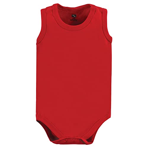 Image of Hudson Baby Unisex Baby Cotton Sleeveless Bodysuits