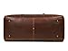 Leather Travel Duffel Bag | Gym Sports Bag Airplane Luggage Carry-On Bag by Aaron Leather Goods