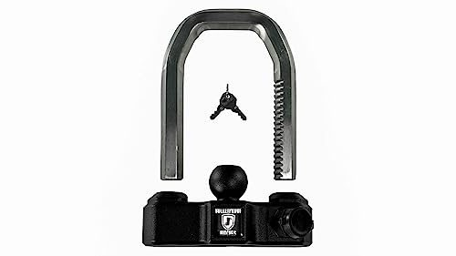 Image of BulletProof Hitches - Extreme Duty Trailer Coupler Lock - Universal Trailer Lock with 1 inch Solid Steel Bar - Fits 1-7 /8 inch, 2 inch and 2-5 /16 inch Couplers - Heat-Treated & Pick-Resistant