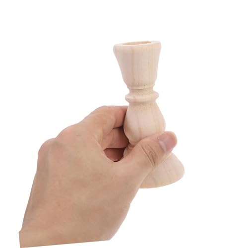 FUNOMOCYA 2pcs Camping Candle Holder Wood Candle Holders Centerpiece Table Candle Holders Tea Light Candle Holders Tea Lights Candle Holder Aromatherapy Candle Stand Decorative Candle Stand