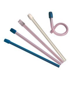 Crosstex Saliva Ejectors White 100/Bag white with white tip