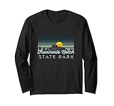 Franconia Notch State Park Retro Clothes & Gear - Souvenir Long Sleeve T-Shirt